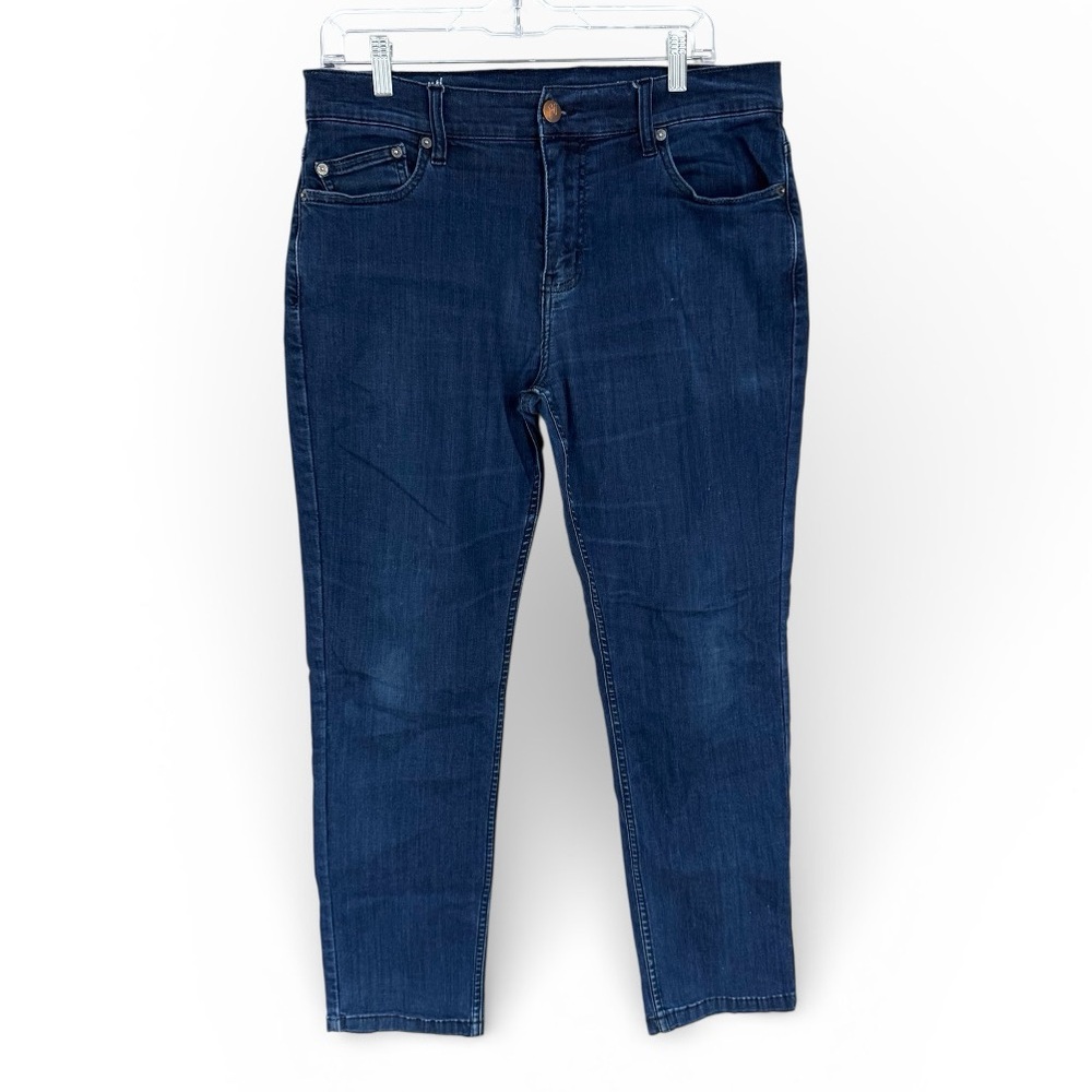 Mugsy Studio Blues Slim Fit Stretch Jeans 34x30 Dark Wash